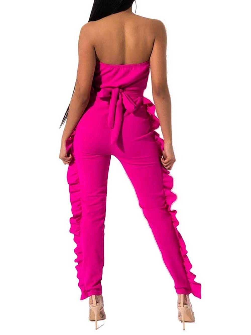 Lange Modieuze Slanke Jumpsuit Dames