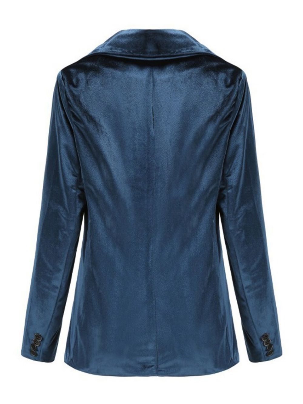 Effen Blazer Met Één Knoop En Lange Mouwen Normale Herfst Casual Blazer