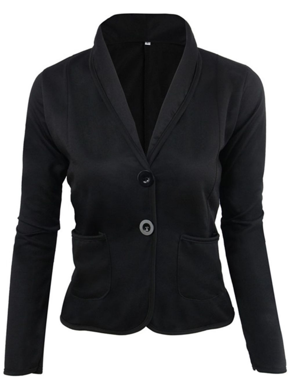 Single-Breasted Lange Mouw Standaard Herfst Casual Blazer Dames