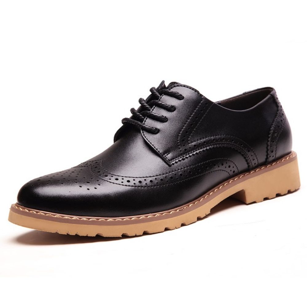 Nieuwe Brogues Met Veters Heren