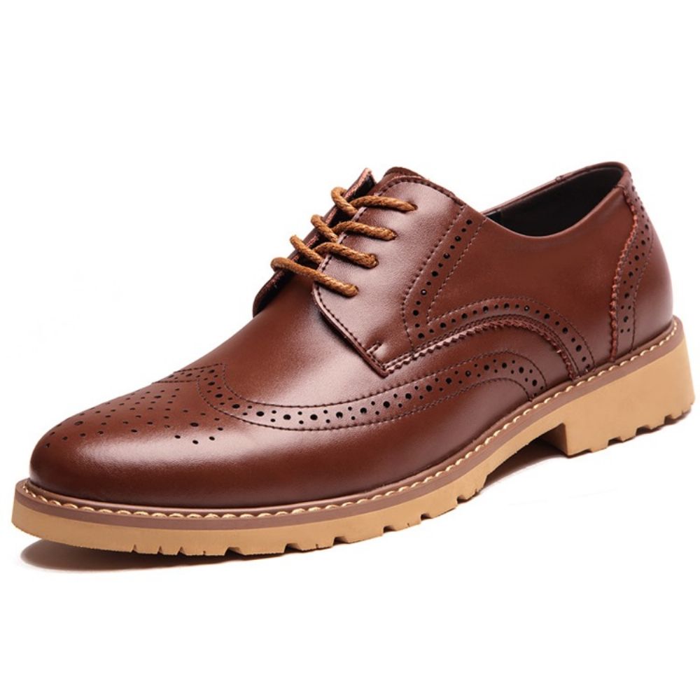 Nieuwe Brogues Met Veters Heren