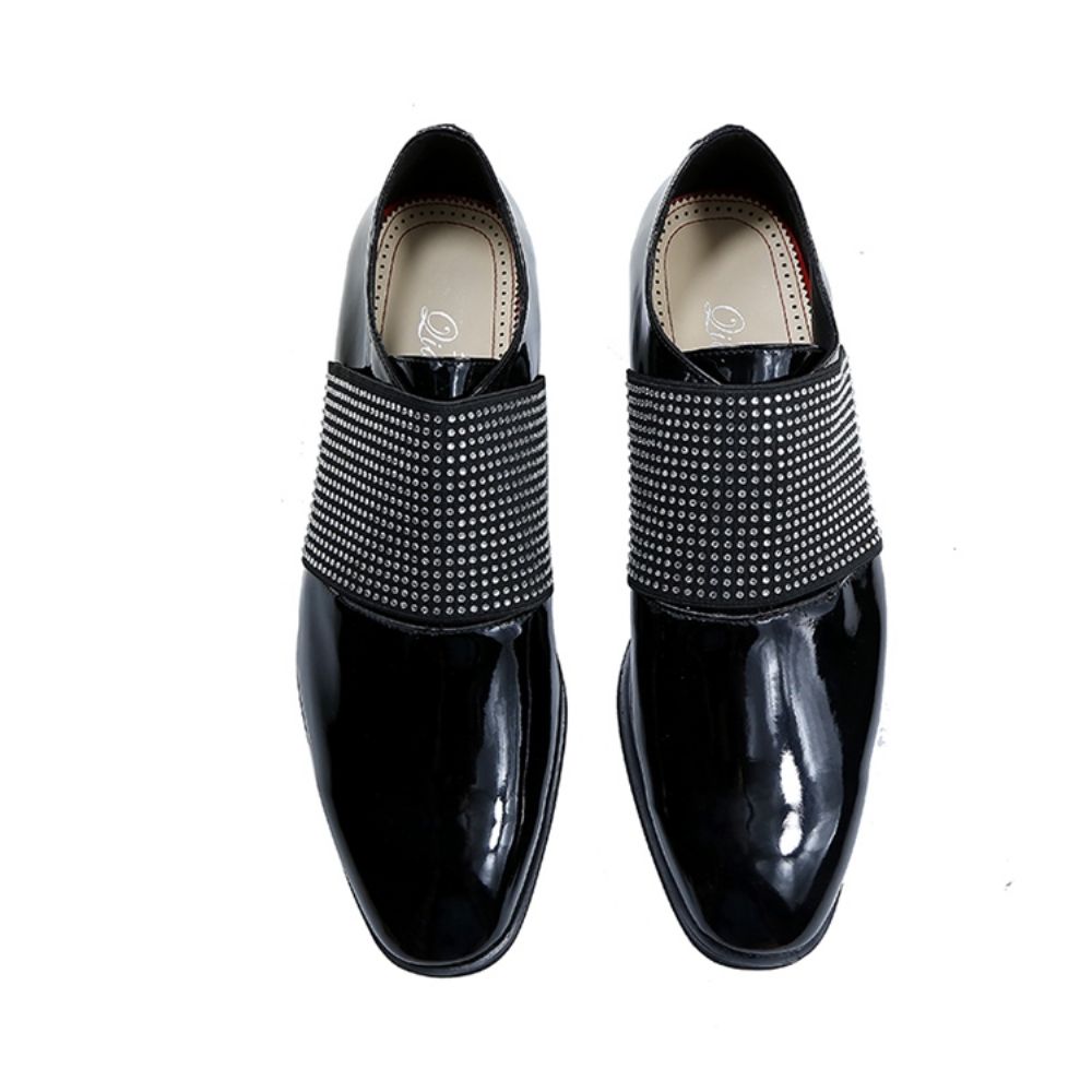 Strass Instappers Effen Oxfords Heren