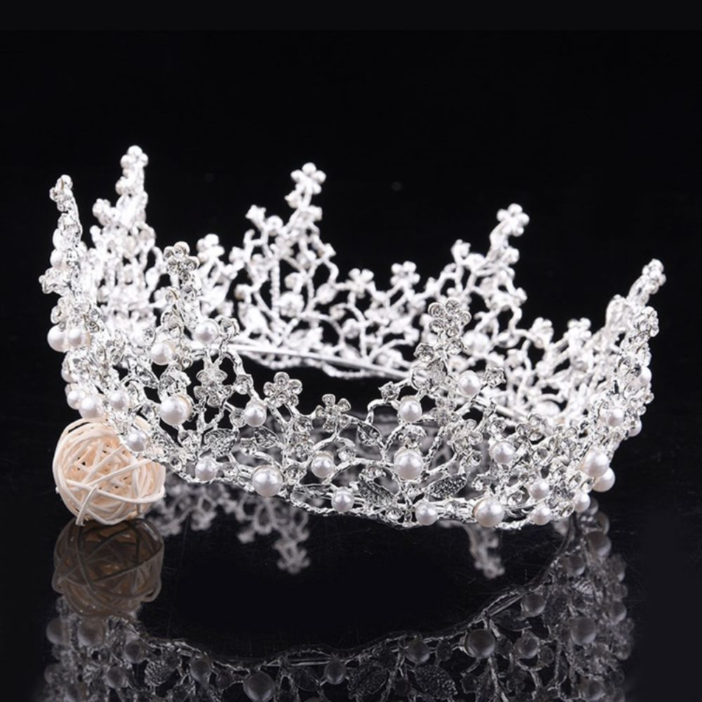 Bruiloft Parel Tiara HaaraCCessoires