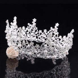 Bruiloft Parel Tiara HaaraCCessoires