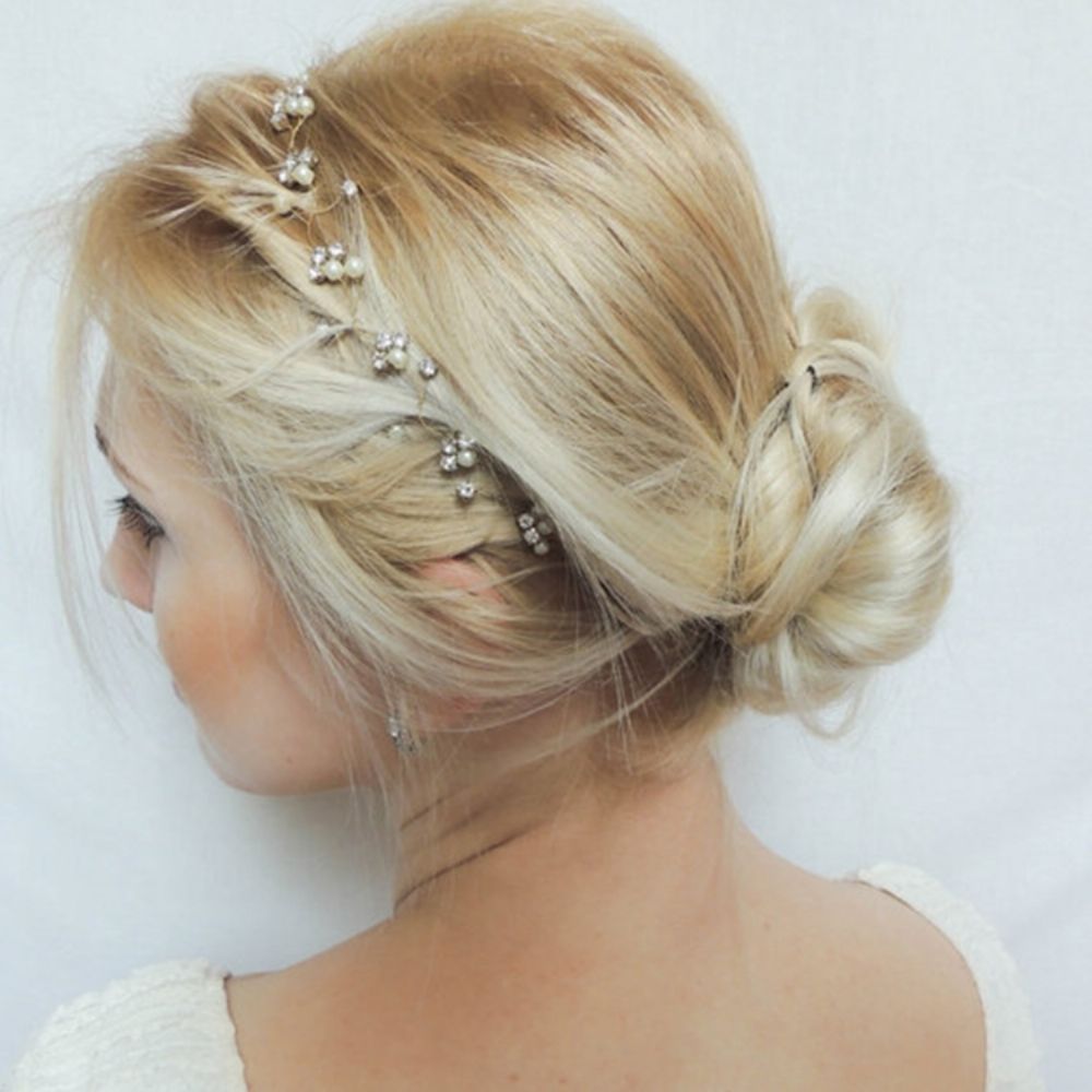 Fonkelende Imitatie Parelstrass HaaraCCessoires Dames