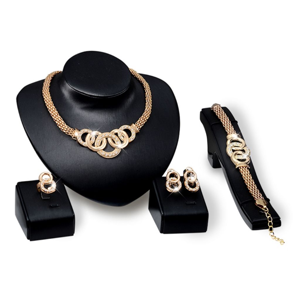 Diamante Ketting Cadeau Sieraden Sets