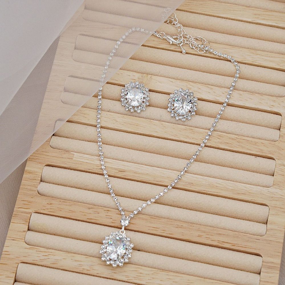 Europese Ketting Bruiloft Sieraden Sets