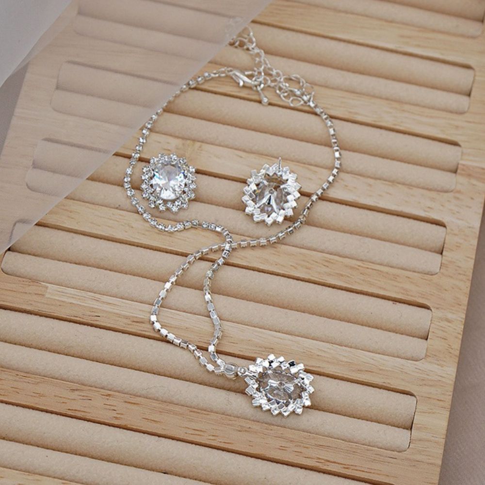 Europese Ketting Bruiloft Sieraden Sets