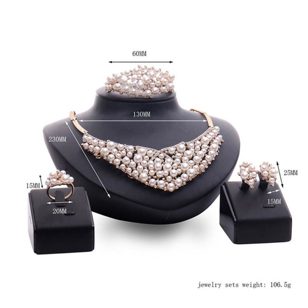 Parel Luxe Sieraden Set