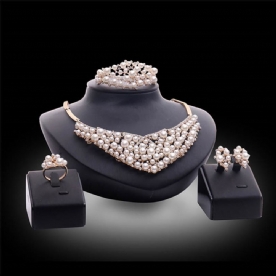 Parel Luxe Sieraden Set