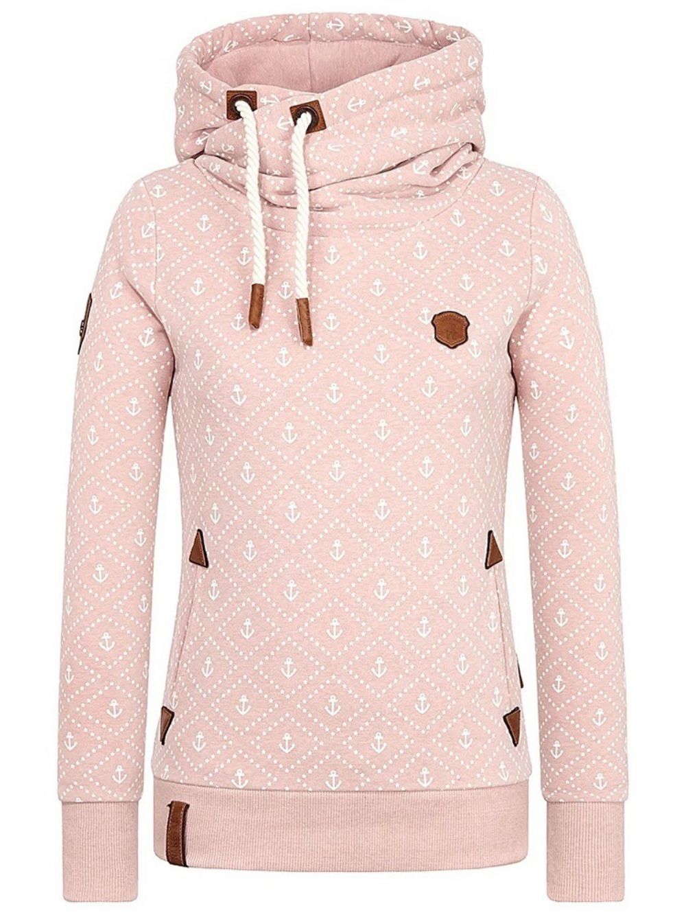 Casual Coltrui Met Print En Coole Hoodie