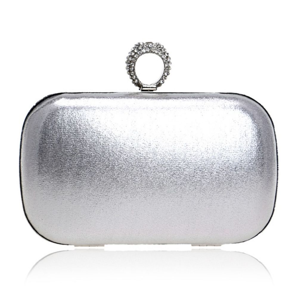 Effen Mini-Clutch Dames