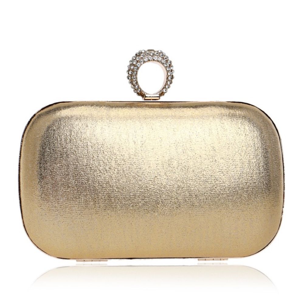 Effen Mini-Clutch Dames