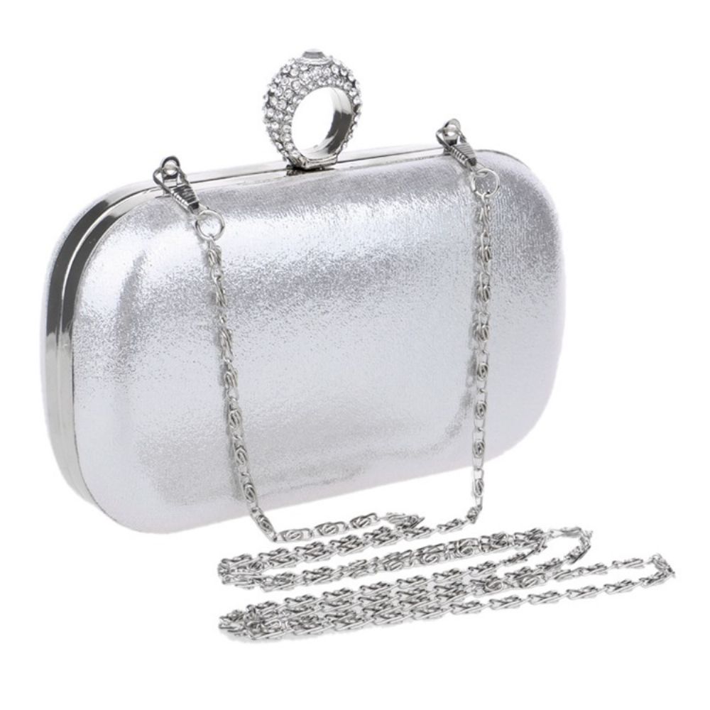 Effen Mini-Clutch Dames