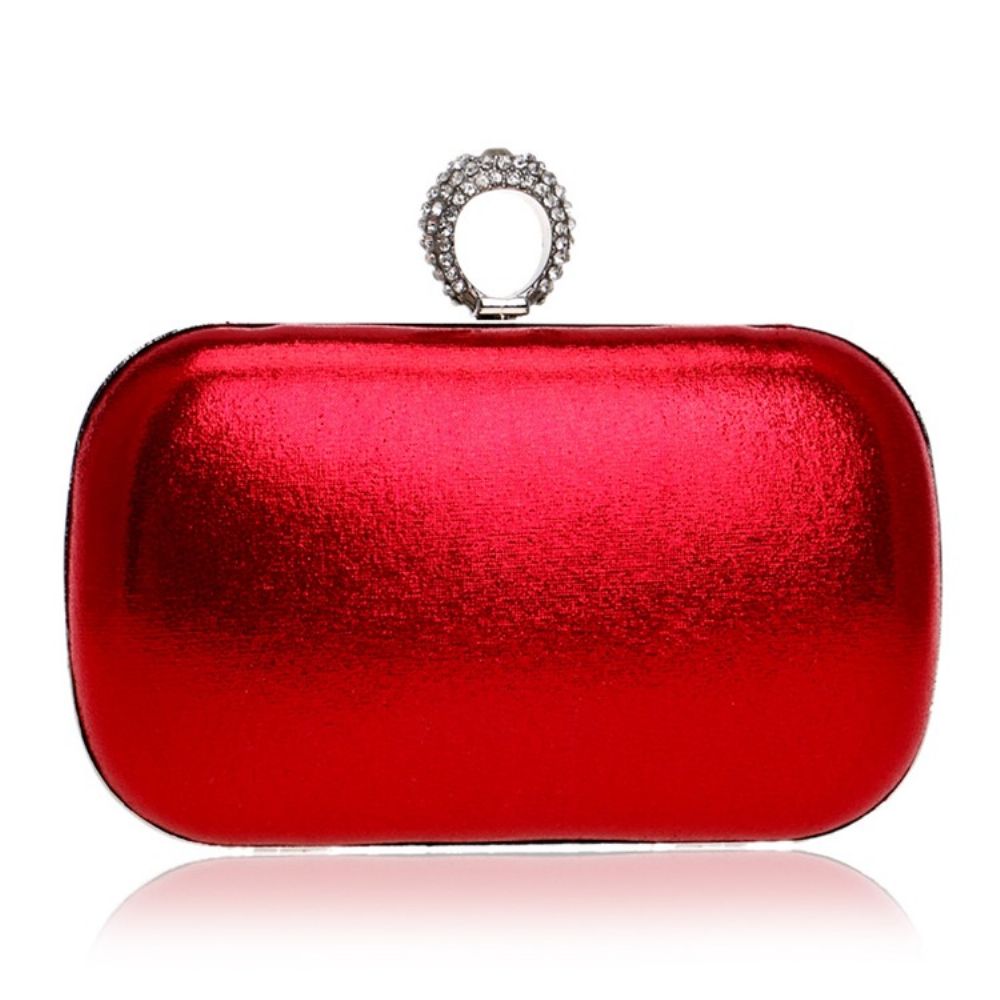 Effen Mini-Clutch Dames