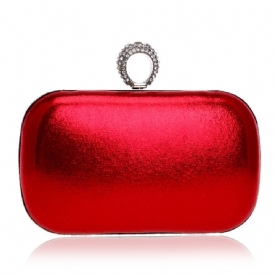 Effen Mini-Clutch Dames