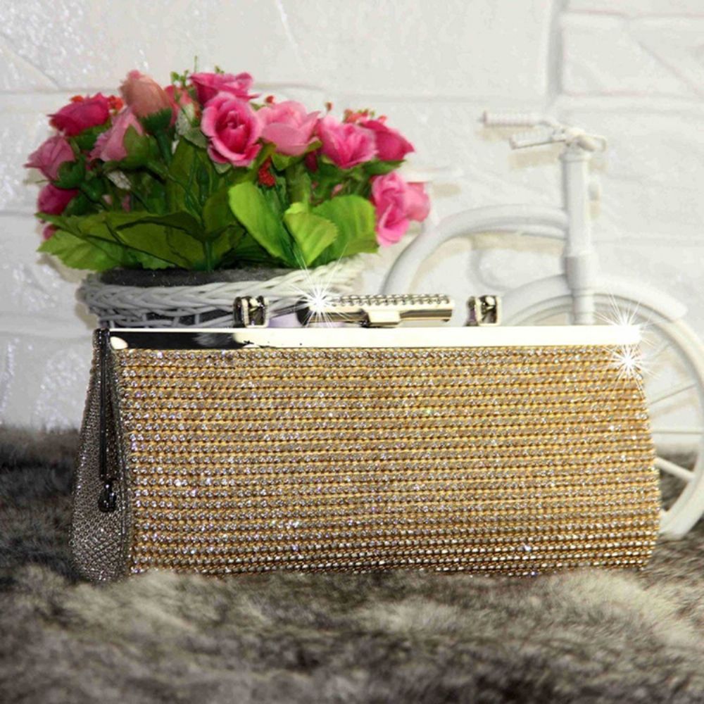 Koreaanse Stijl Pailletten Strass Clutch