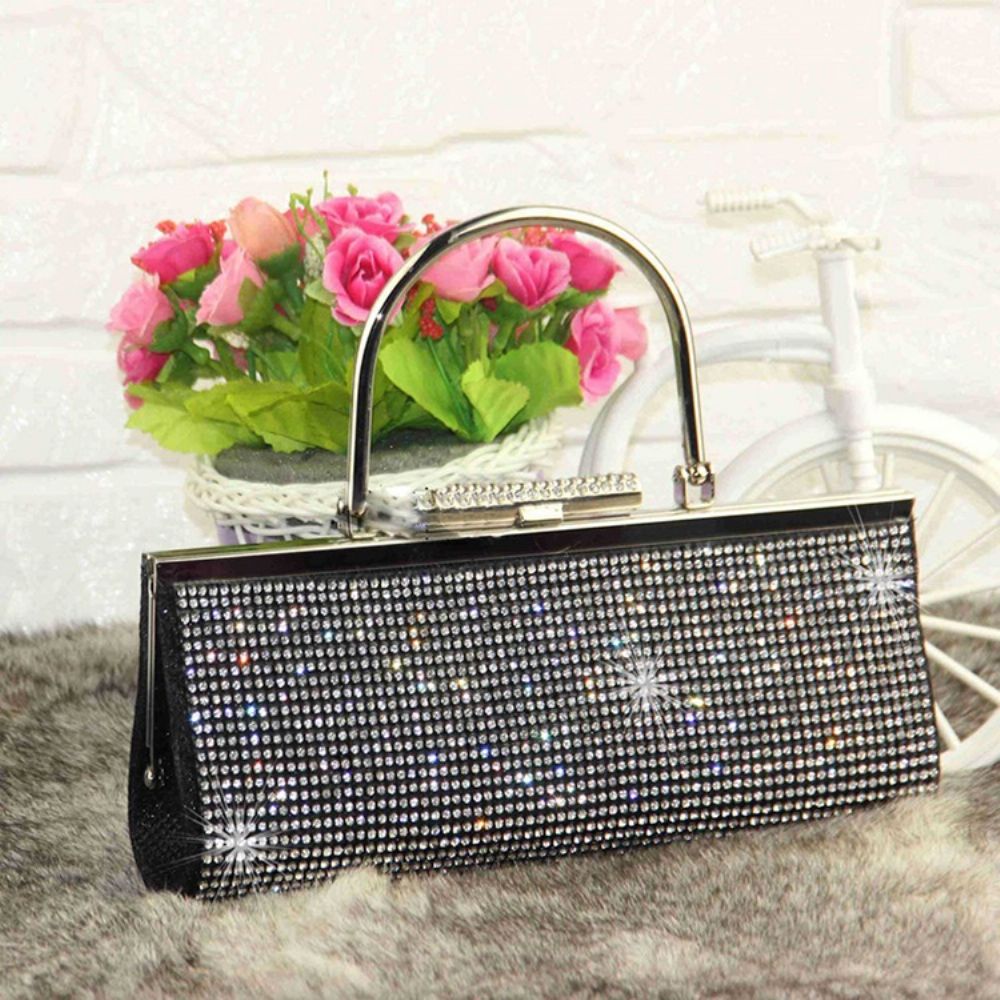 Koreaanse Stijl Pailletten Strass Clutch