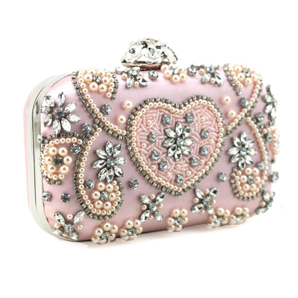 Luxe Handtailor Strass Decoratie Clutch