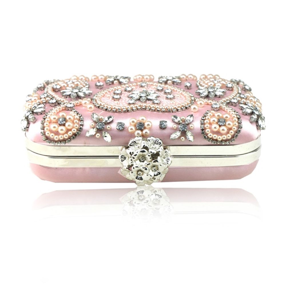 Luxe Handtailor Strass Decoratie Clutch