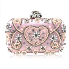 Luxe Handtailor Strass Decoratie Clutch