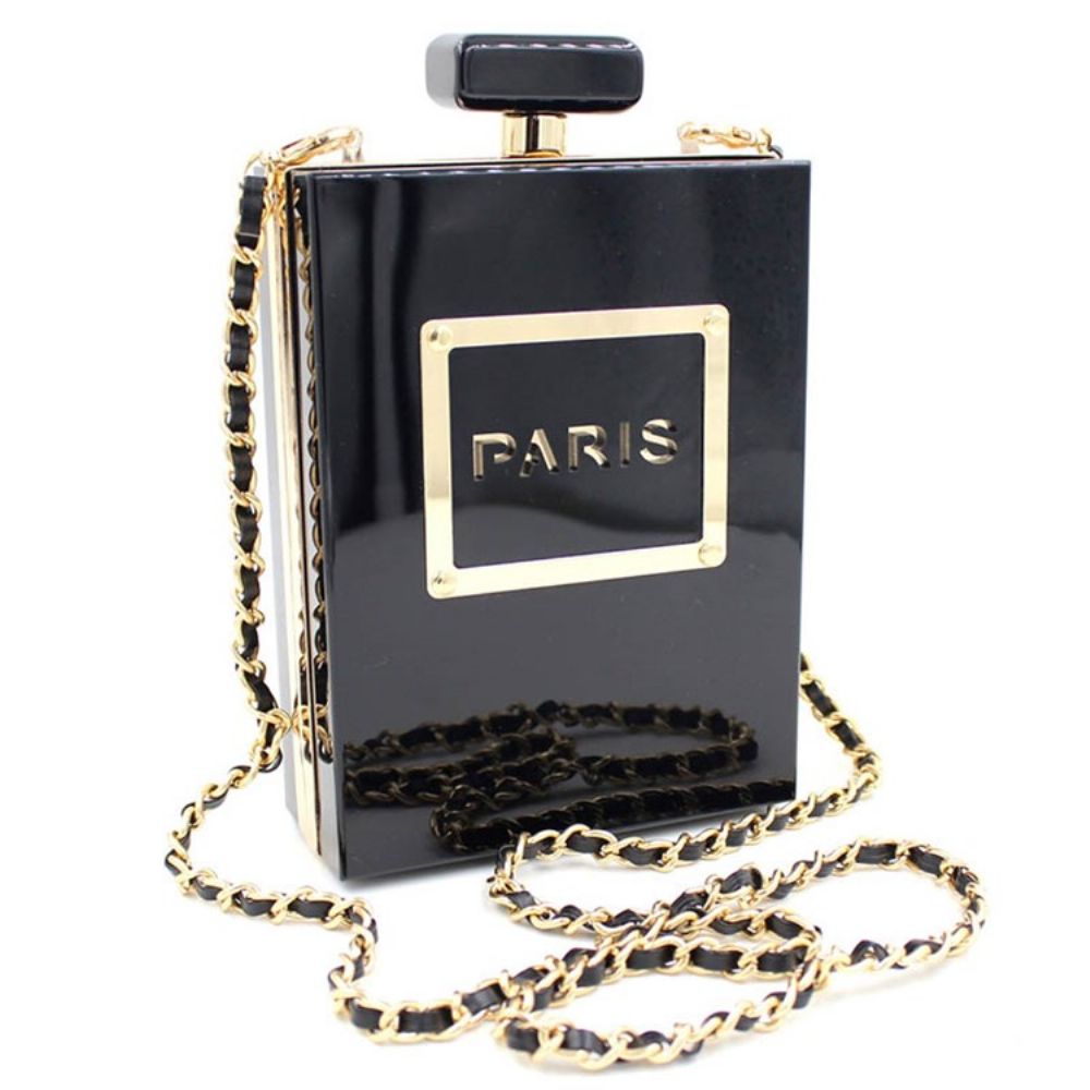 Parfum Design Chain Mini Clutch