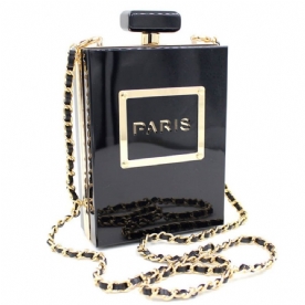 Parfum Design Chain Mini Clutch