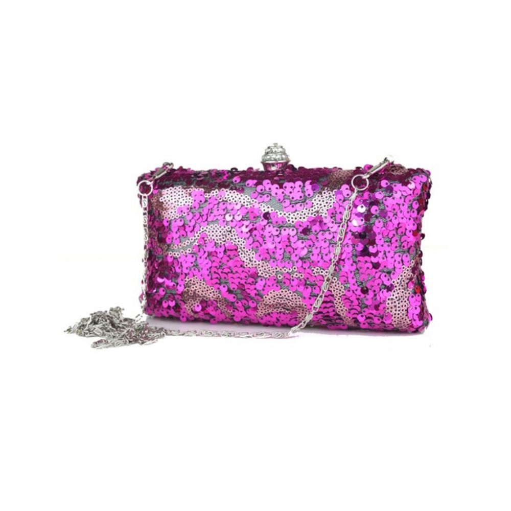 Shining Pailletten Strass Dames Clutch