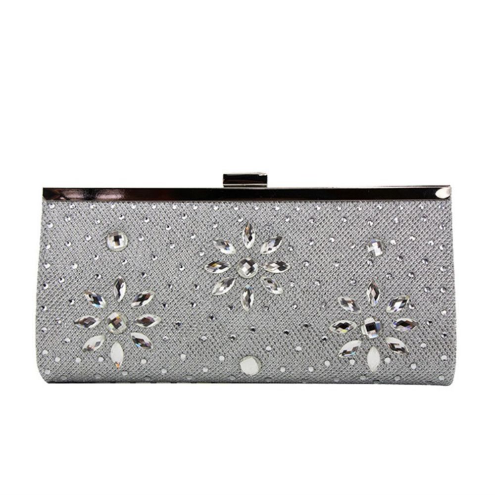 Strass Pu Dames Clutch