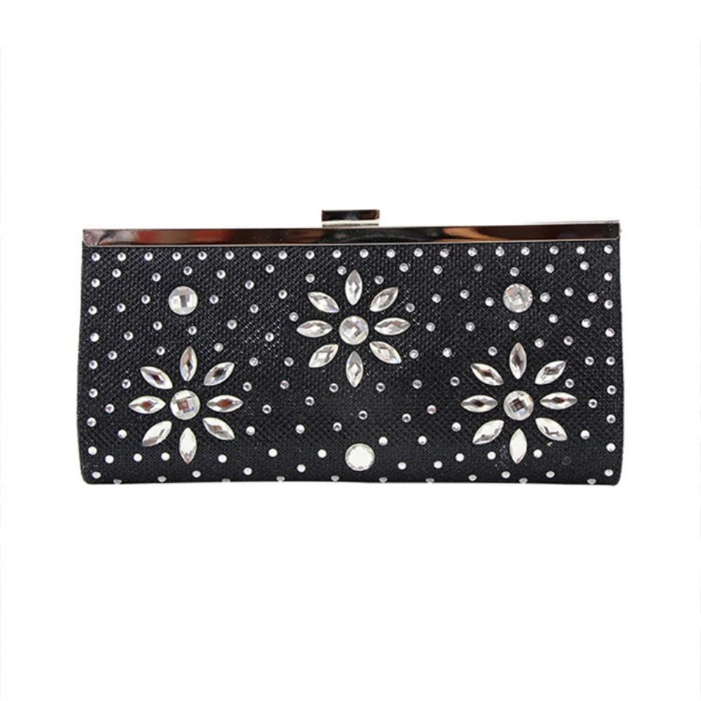 Strass Pu Dames Clutch