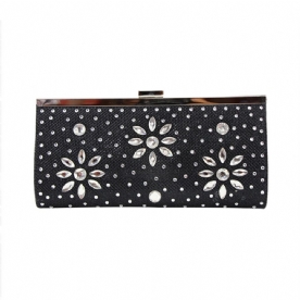 Strass Pu Dames Clutch