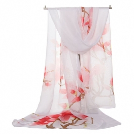 Zomersjaal Met Chiffonprint