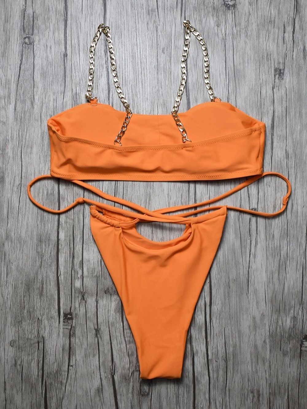 Effen Tankini-Set Badmode Met Strandlook