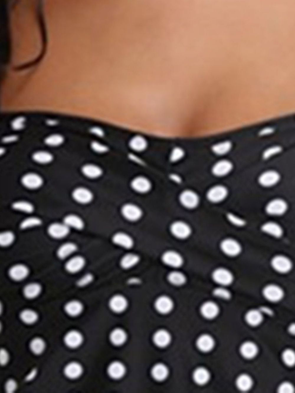 Polka Dots Gestreepte Strandlook Tankini Dames