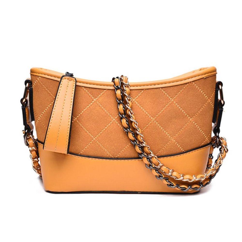 Crossbodytas Dames Met Tonvormige Ritssluiting