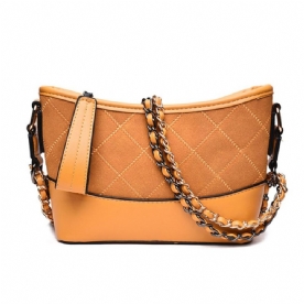 Crossbodytas Dames Met Tonvormige Ritssluiting