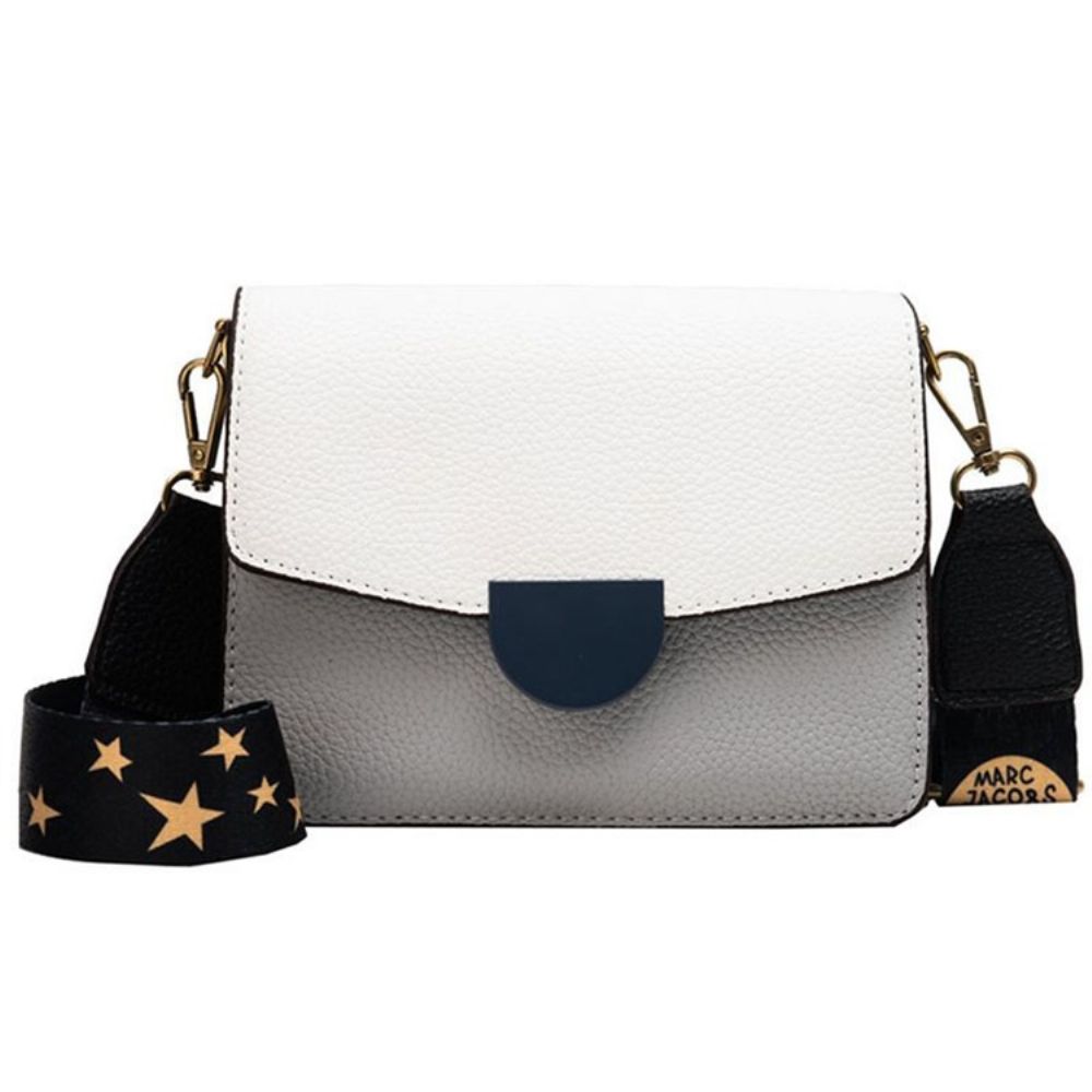 Draad Pu Vierkante Ster Crossbody Tas