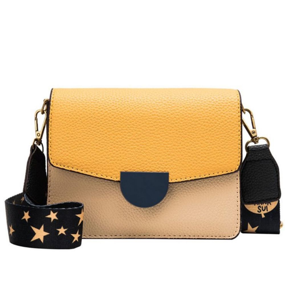 Draad Pu Vierkante Ster Crossbody Tas