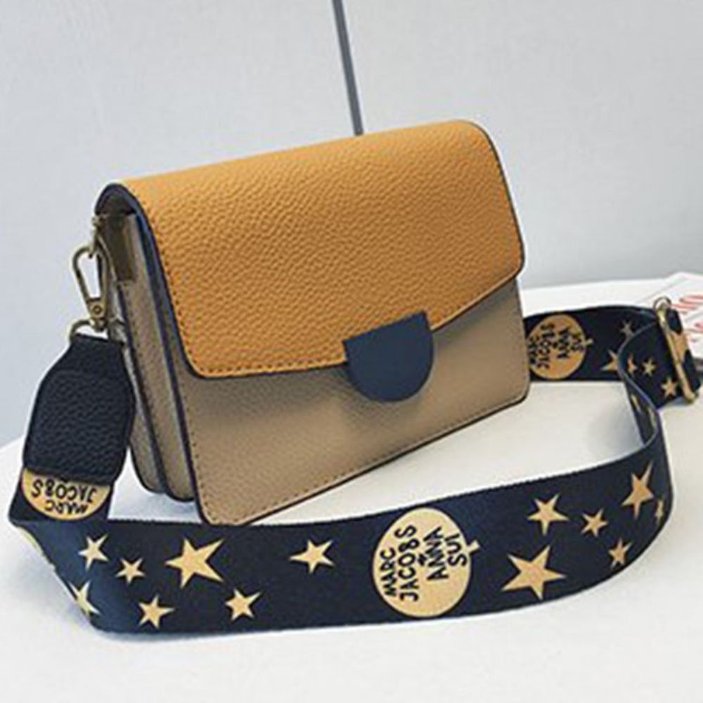 Draad Pu Vierkante Ster Crossbody Tas