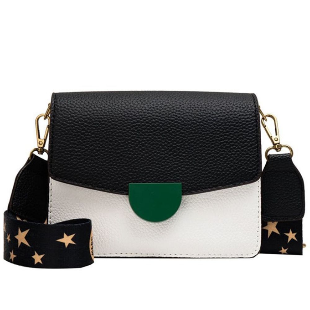 Draad Pu Vierkante Ster Crossbody Tas