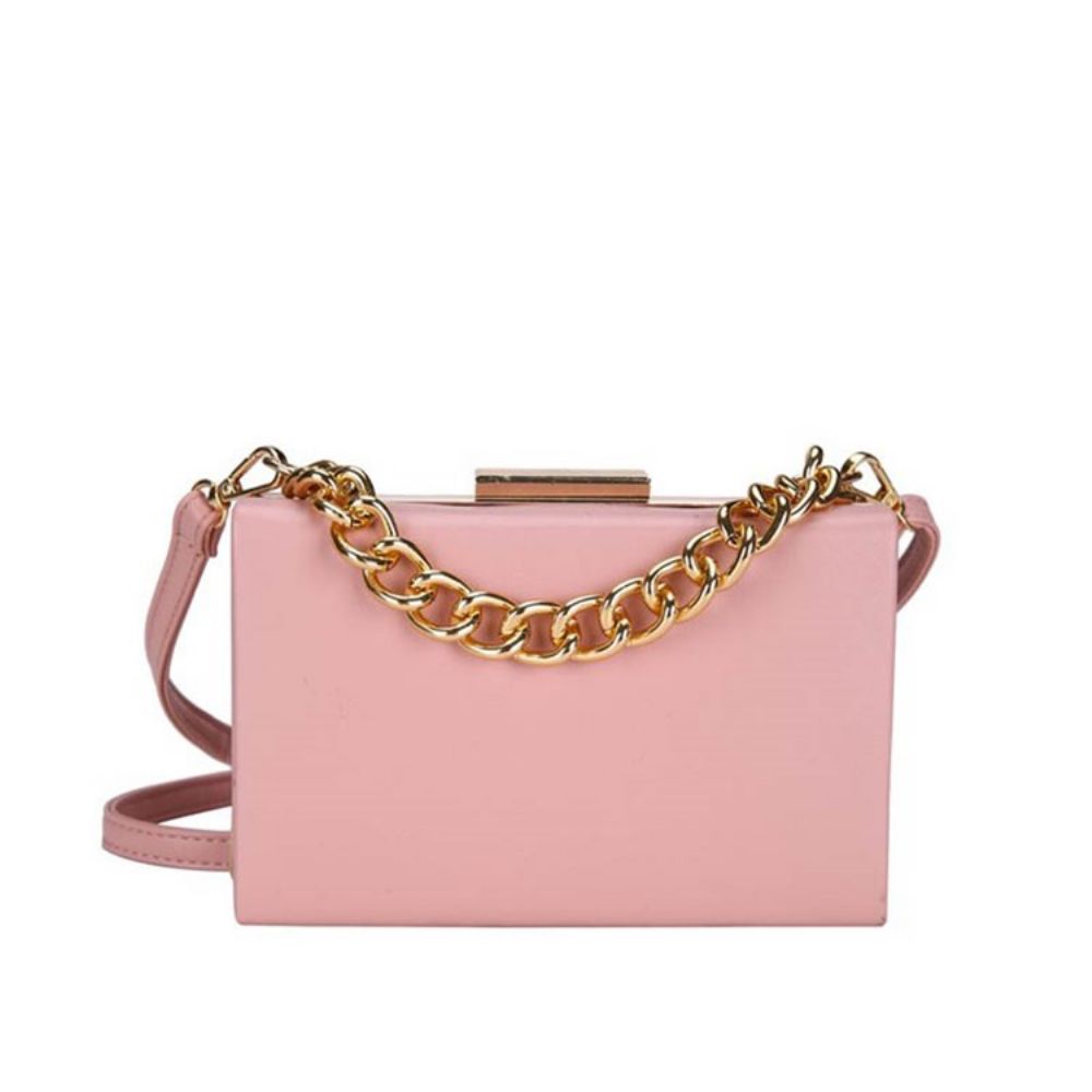 Effen Pu-Crossbodytas Met Flap