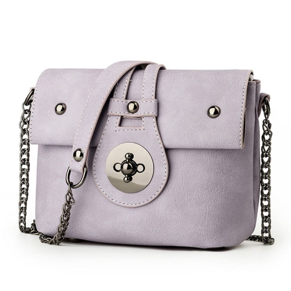 Erircdress Candy Color Latch Mini Crossbody Tas