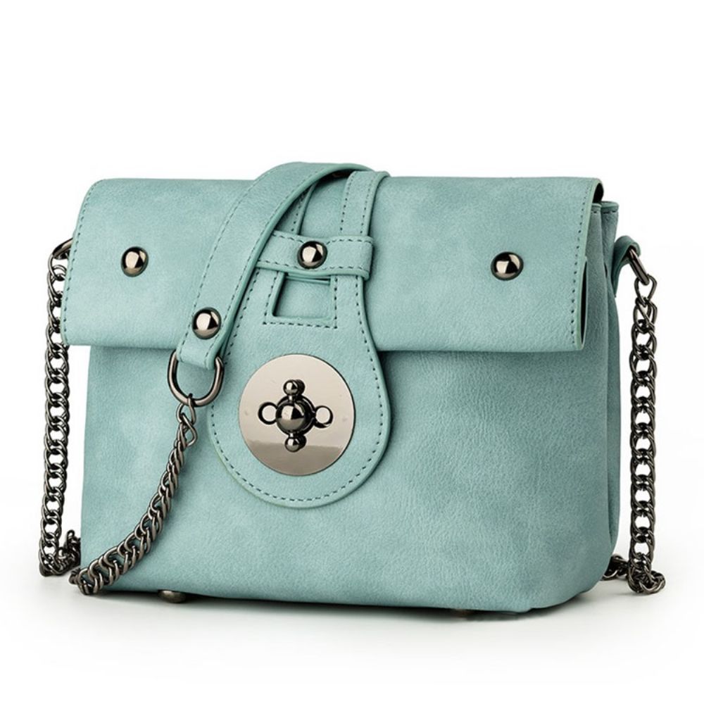 Erircdress Candy Color Latch Mini Crossbody Tas