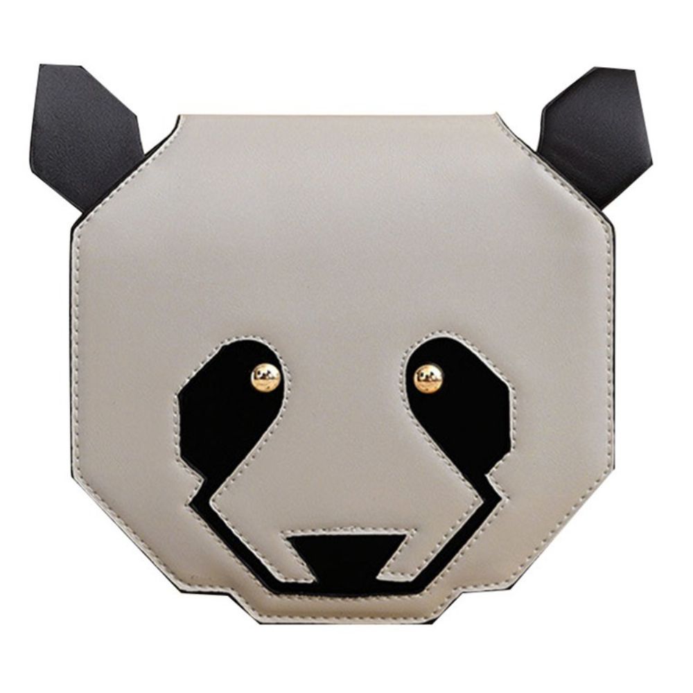 Leuke Crossbodytas Met Cartoon-Panda-Vorm