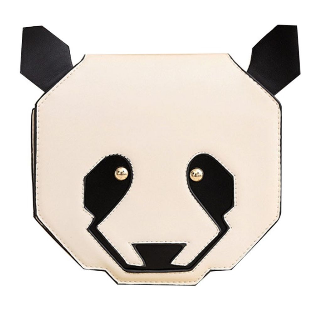 Leuke Crossbodytas Met Cartoon-Panda-Vorm