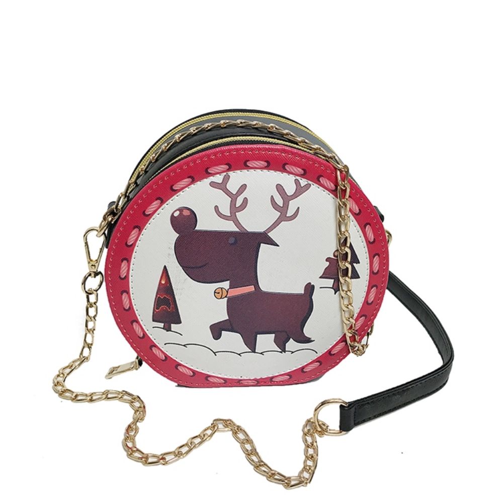 Leuke Mini-Crossbodytas Met Cartoonprint