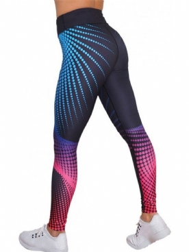 3D Fashion Print Ademende Running Yoga Broek Hoge Taille Tiktok Leggings