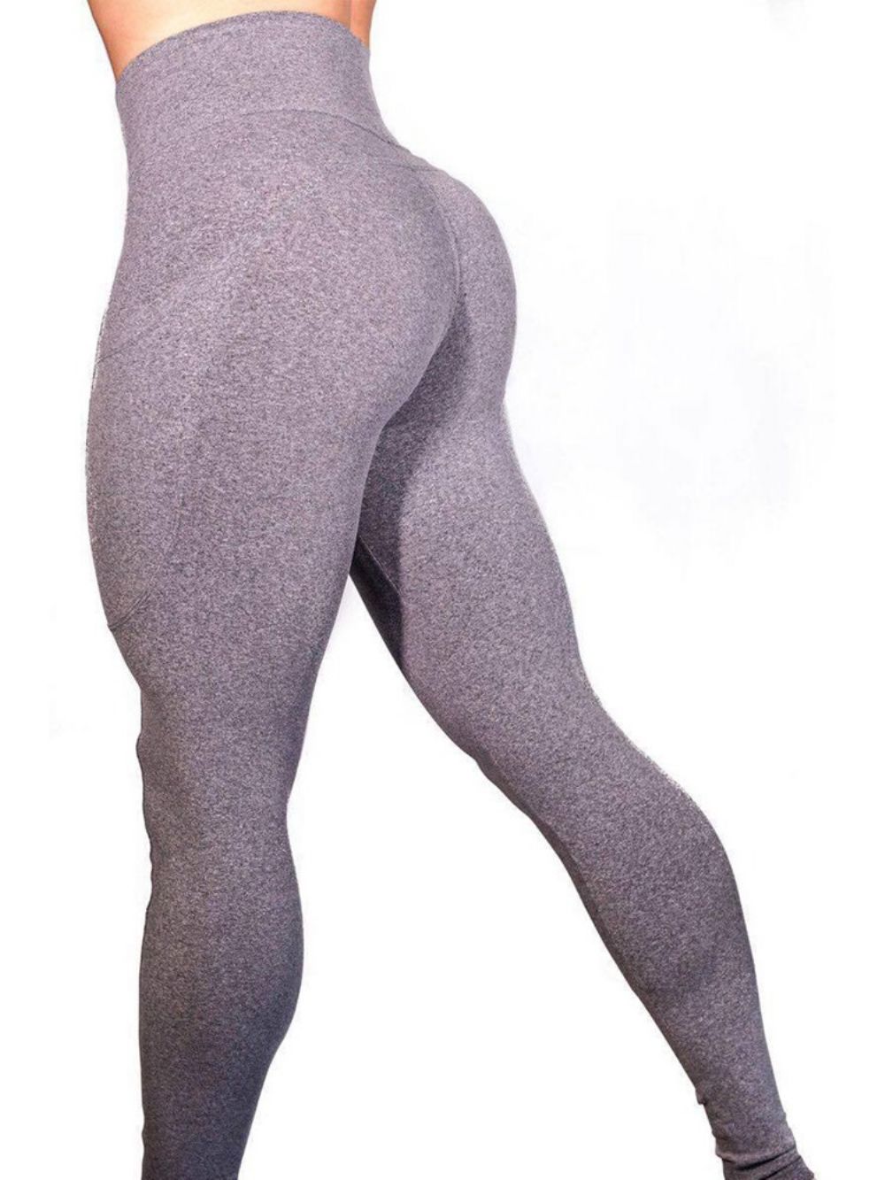 Anti-Zweetzakken Effen Yoga Legging Yoga Broek Hoge Taille Tiktok Legging