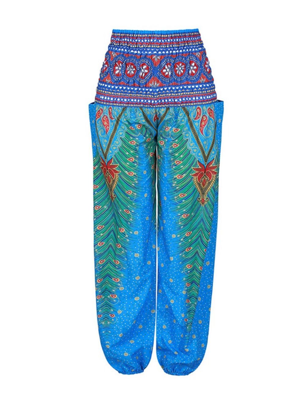 Boho Print Geometrische Street Dance Yoga Broek