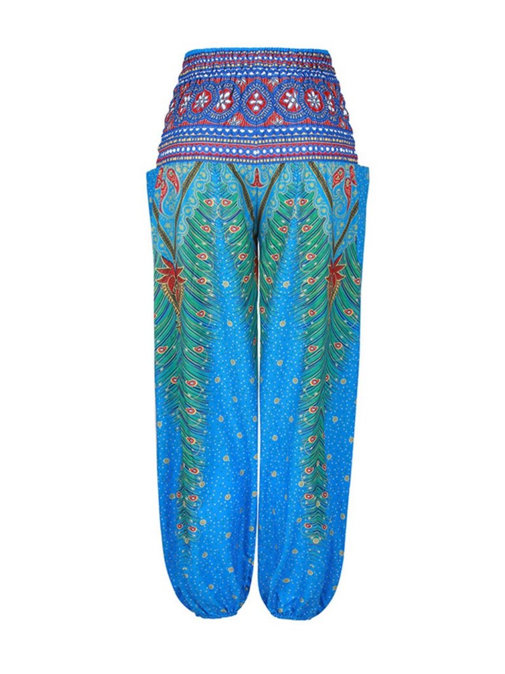 Boho Print Geometrische Street Dance Yoga Broek